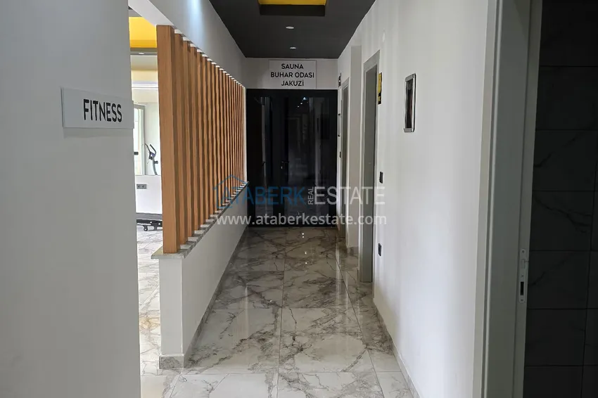 Duplex ogrodowy 2+1 w Tosmur z dokładnym wykończeniem  12 