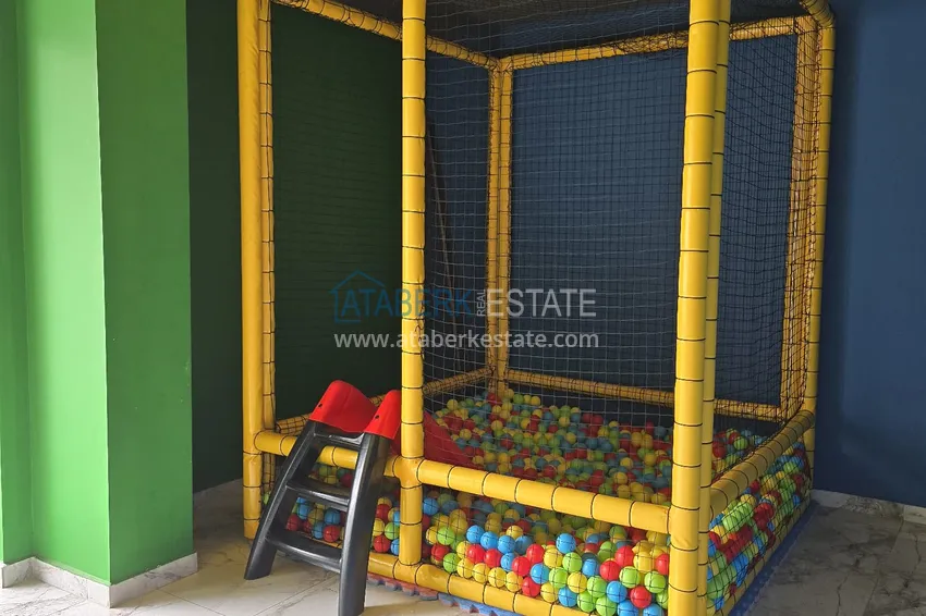 Duplex ogrodowy 2+1 w Tosmur z dokładnym wykończeniem  13 