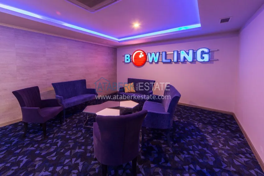 Apartament dwupoziomowy 3+1 z tarasem 80 m2 i prywatną sauną — Alanya, dzielnica Kestel, 300 m od morza  16 