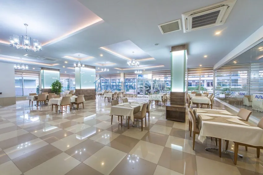 Apartament dwupoziomowy 3+1 z tarasem 80 m2 i prywatną sauną — Alanya, dzielnica Kestel, 300 m od morza  17 