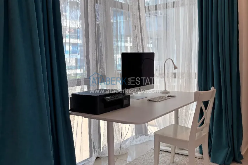 Kupuj  Apartament dwupoziomowy 3+1 z tarasem 80 m2 i prywatną sauną — Alanya, dzielnica Kestel, 300 m od morza  18 