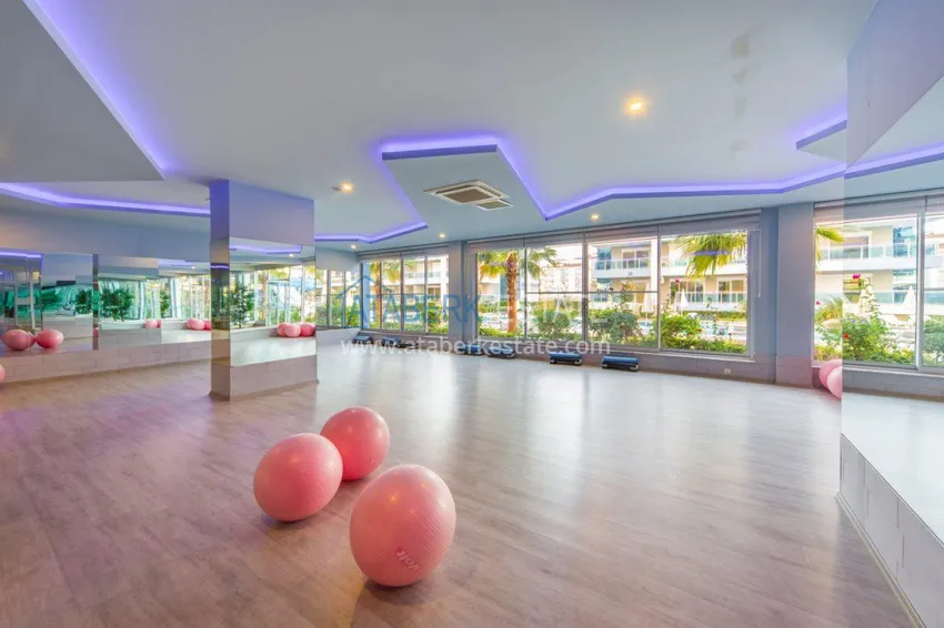 Apartament dwupoziomowy 3+1 z tarasem 80 m2 i prywatną sauną — Alanya, dzielnica Kestel, 300 m od morza  19 
