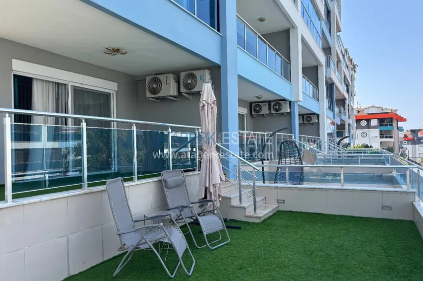 Kupuj  Apartament dwupoziomowy 3+1 z tarasem 80 m2 i prywatną sauną — Alanya, dzielnica Kestel, 300 m od morza  25 