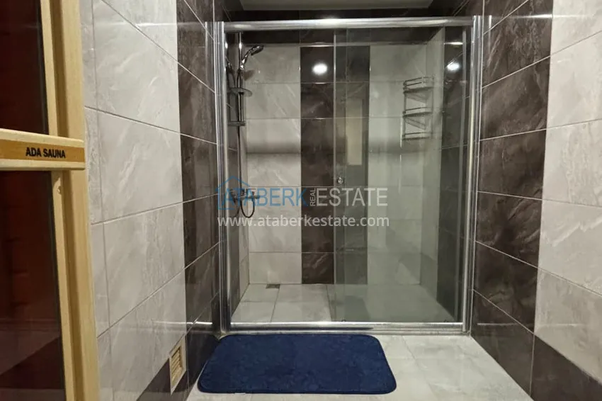 Kupuj  Apartament dwupoziomowy 3+1 z tarasem 80 m2 i prywatną sauną — Alanya, dzielnica Kestel, 300 m od morza  32 