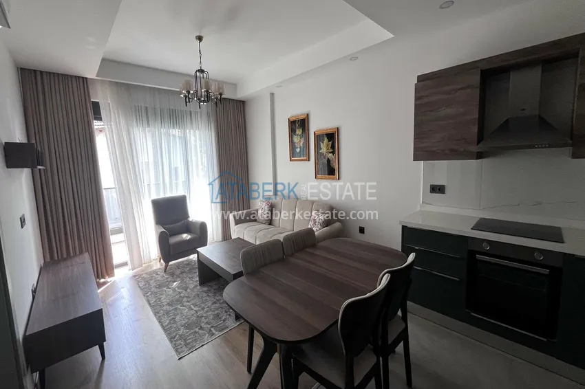 Kupuj  Apartament 1+1 w Alanya, Kestel — apartament z jedną sypialnią z nowymi meblami i widokiem na morze 3 