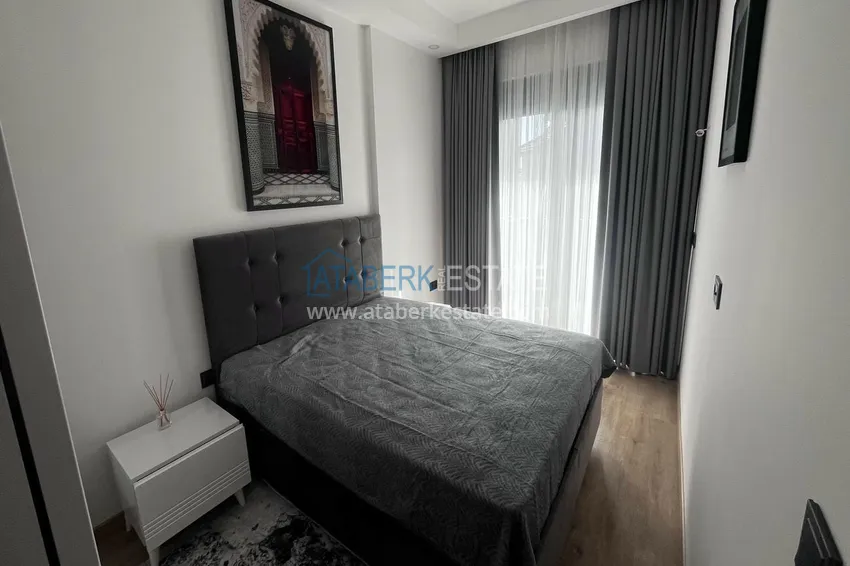 Kupuj  Apartament 1+1 w Alanya, Kestel — apartament z jedną sypialnią z nowymi meblami i widokiem na morze 4 