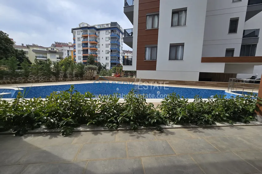 Duplex ogrodowy 2+1 w Tosmur z dokładnym wykończeniem  5 