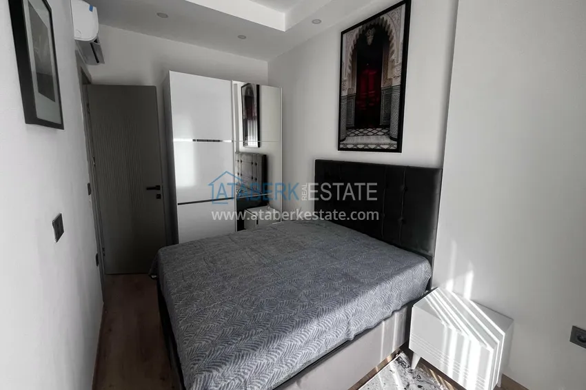 Kupuj  Apartament 1+1 w Alanya, Kestel — apartament z jedną sypialnią z nowymi meblami i widokiem na morze 5 