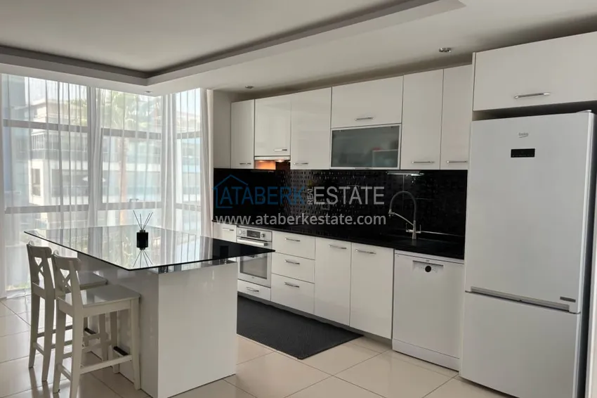 Kupuj  Apartament dwupoziomowy 3+1 z tarasem 80 m2 i prywatną sauną — Alanya, dzielnica Kestel, 300 m od morza  5 