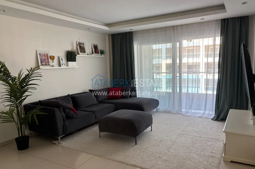 Kupuj  Apartament dwupoziomowy 3+1 z tarasem 80 m2 i prywatną sauną — Alanya, dzielnica Kestel, 300 m od morza  8 