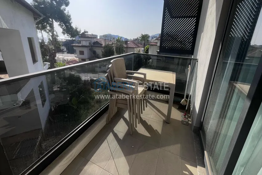 Kupuj  Apartament 1+1 w Alanya, Kestel — apartament z jedną sypialnią z nowymi meblami i widokiem na morze 9 