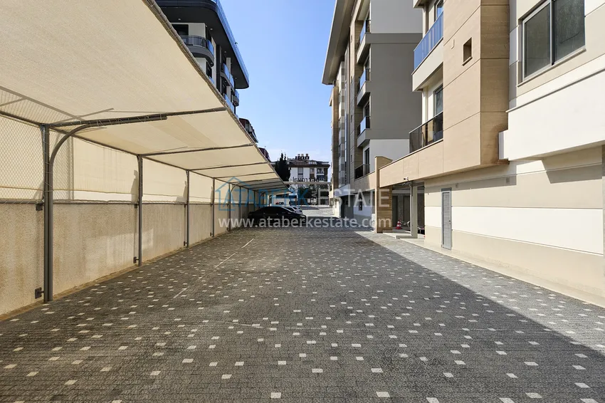 Apartament 1+1 w Kestel 200 metrów od morza - z widokiem na morze i góry  11 