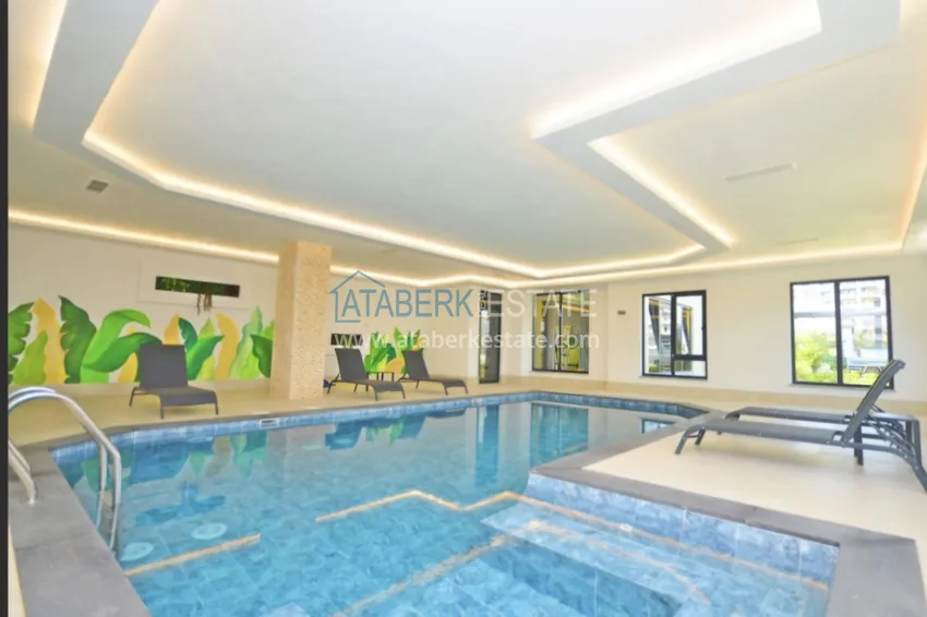 Jednopokojowy apartament z widokiem na morze w centrum Avsallar - korzystna cena i obiecująca lokalizacja 17