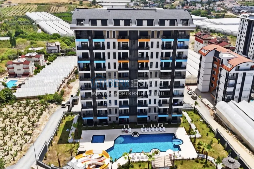 Jednopokojowy apartament z widokiem na morze w centrum Avsallar - korzystna cena i obiecująca lokalizacja 1
