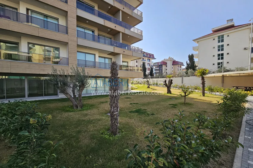 Apartament 1+1 w Kestel 200 metrów od morza - z widokiem na morze i góry  4 