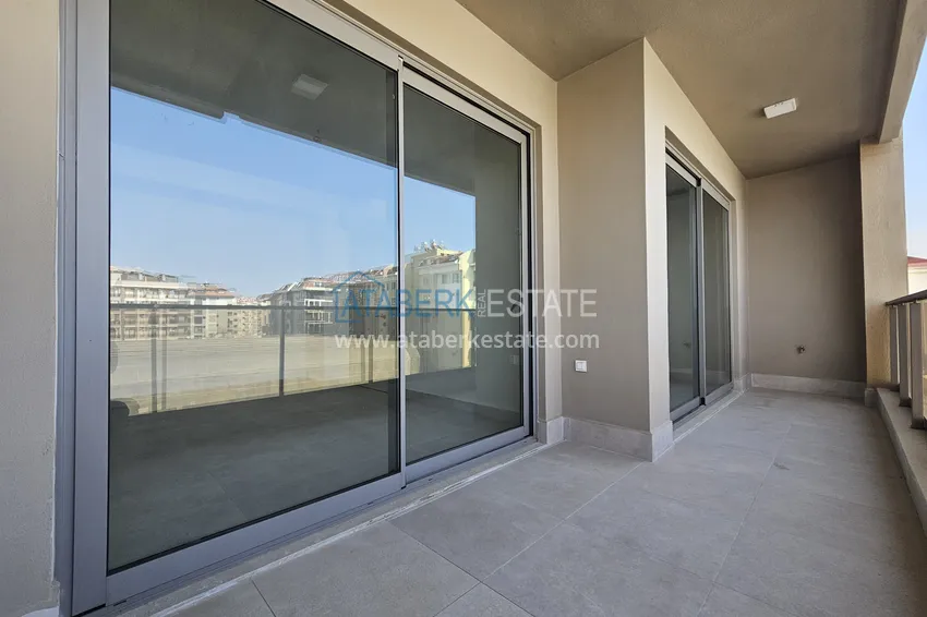 Kupuj  Apartament 1+1 w Kestel 200 metrów od morza - z widokiem na morze i góry  9 