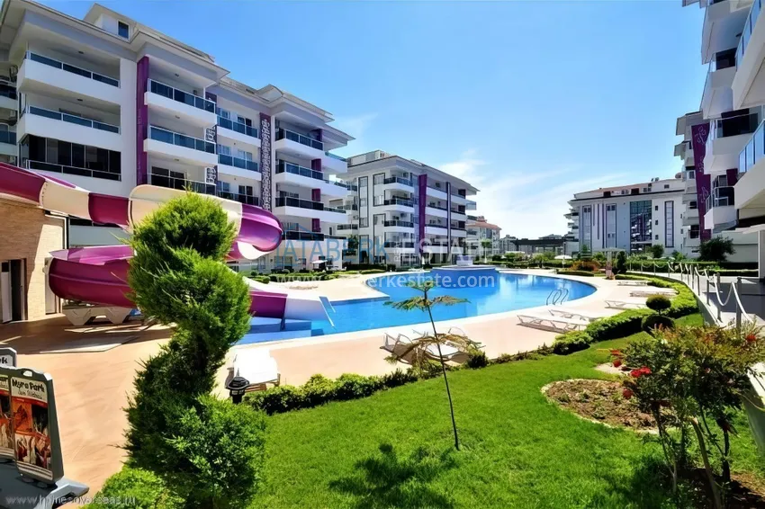 Umeblowane mieszkanie 2+1 w dzielnicy Alanya — Kestel, blisko morza 3 