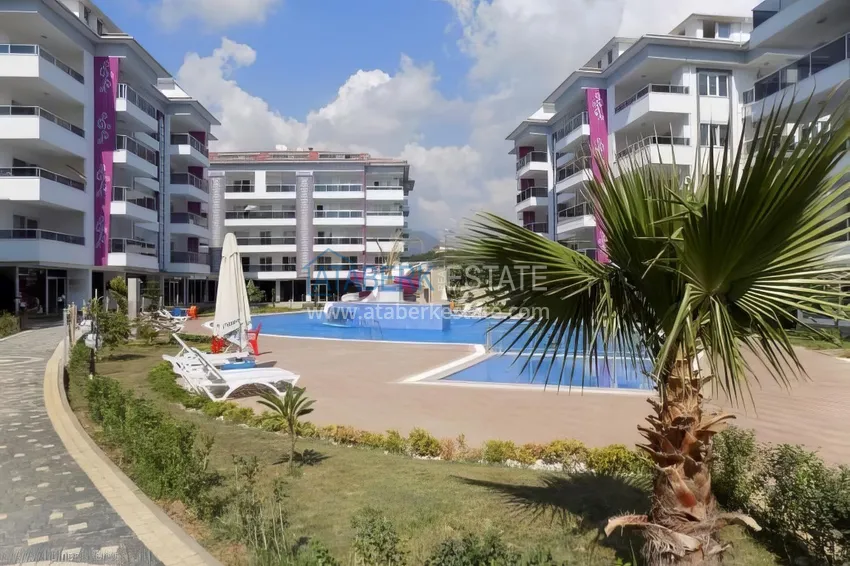 Umeblowane mieszkanie 2+1 w dzielnicy Alanya — Kestel, blisko morza 6 