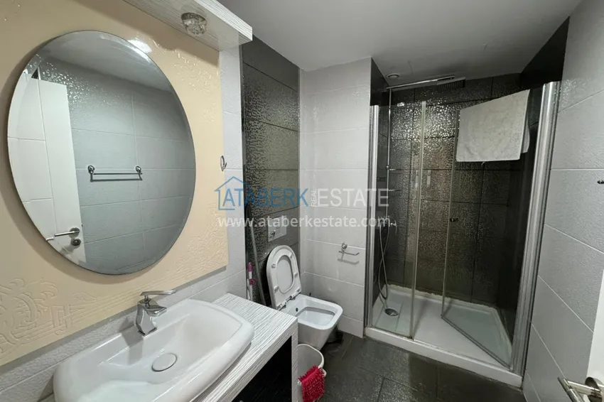 Kupuj  Apartament 1+1 76 m2 z panoramicznym widokiem na morze i fortecę Alanyi — od właściciela 10 