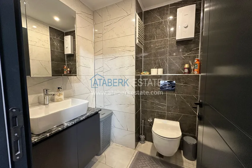 Kupuj  Dwupoziomowy penthouse 2+1 z meblami w Alanyi, dzielnica Oba  10 