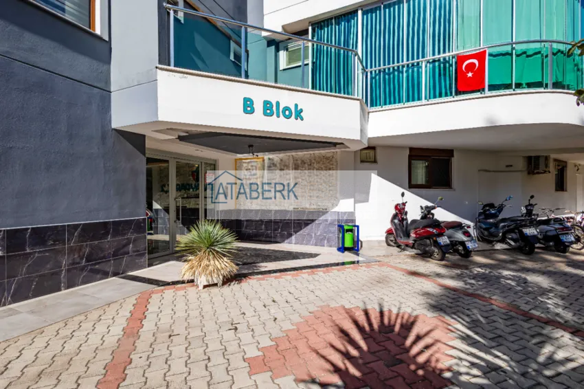 Jednopoziomowy apartament 3+1 z meblami w centrum Alanyi, Hasbahce — nieruchomość na pozwolenie na pobyt i obywatelstwo  11 