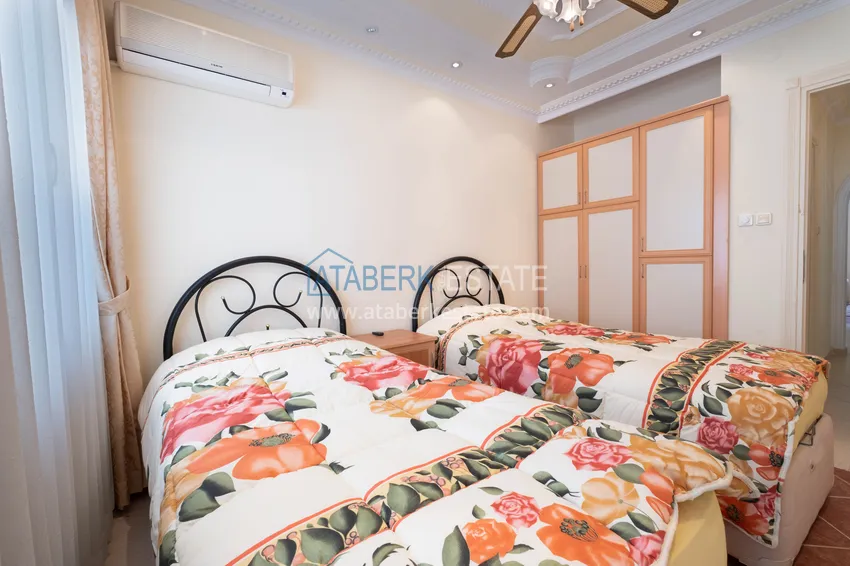 Kupuj  Apartament 2+1 w Tosmur z oddzielną kuchnią 200 m od morza — nieruchomość na zezwolenie na pobyt w Alanyi 11 