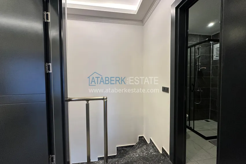 Kupuj  Dwupoziomowy penthouse 2+1 z meblami w Alanyi, dzielnica Oba  11 