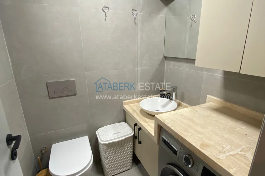 Kupuj  Penthouse 1+1 do wynajęcia krótkoterminowego w centrum Alanyi - umeblowany, 250 m do plaży Keykubat nr 43 12 