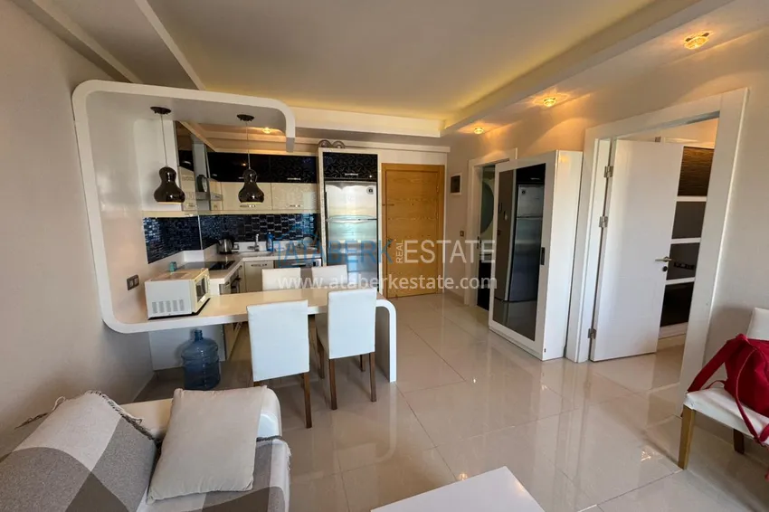 Kupuj  Apartament 1+1 76 m2 z panoramicznym widokiem na morze i fortecę Alanyi — od właściciela 1 