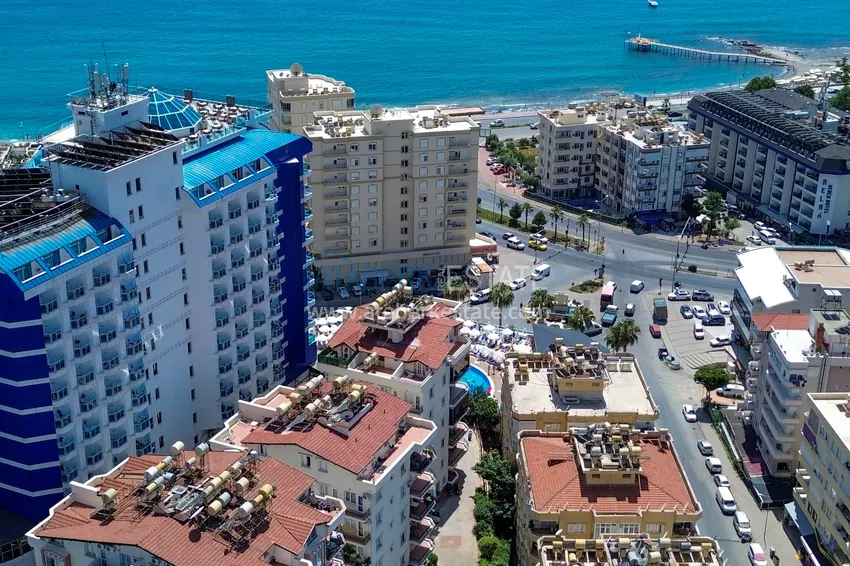 Apartament 2+1 w Tosmur z oddzielną kuchnią 200 m od morza — nieruchomość na zezwolenie na pobyt w Alanyi 2 