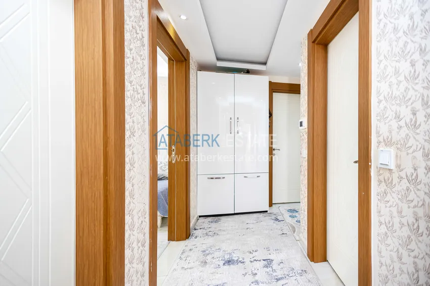 Kupuj  Jednopoziomowy apartament 3+1 z meblami w centrum Alanyi, Hasbahce — nieruchomość na pozwolenie na pobyt i obywatelstwo  2 