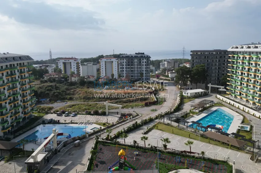 Apartament 1+1 z widokiem na góry w Avsallar to doskonałe połączenie ceny i jakości 4 