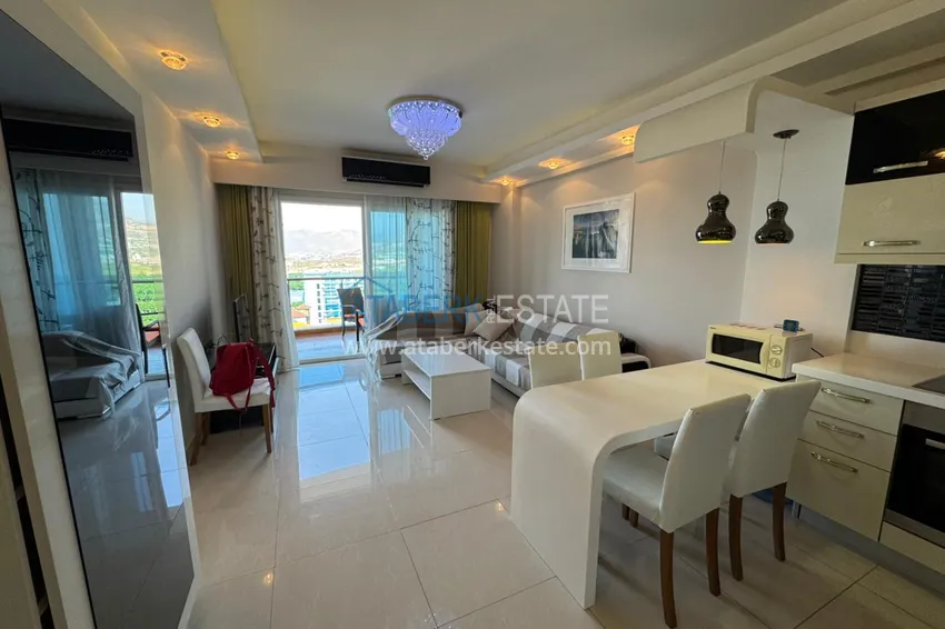 Kupuj  Apartament 1+1 76 m2 z panoramicznym widokiem na morze i fortecę Alanyi — od właściciela 4 