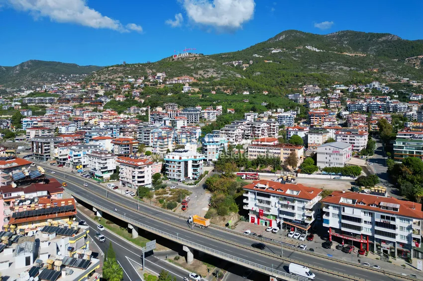 Jednopoziomowy apartament 3+1 z meblami w centrum Alanyi, Hasbahce — nieruchomość na pozwolenie na pobyt i obywatelstwo  4 