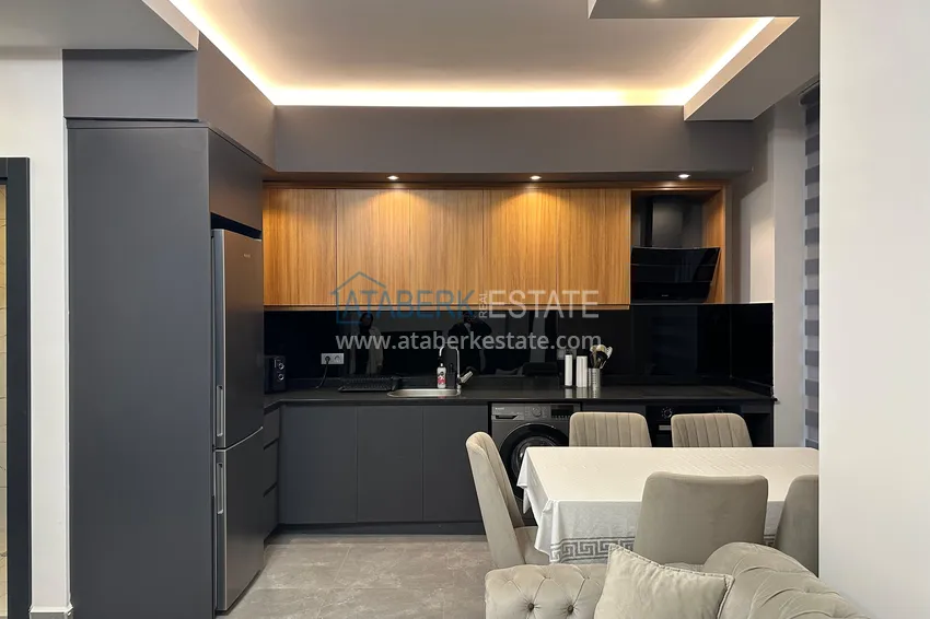 Kupuj  Dwupoziomowy penthouse 2+1 z meblami w Alanyi, dzielnica Oba  4 