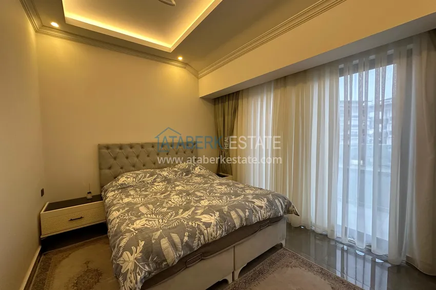 Kupuj  Dwupoziomowy penthouse 2+1 z meblami w Alanyi, dzielnica Oba  5 