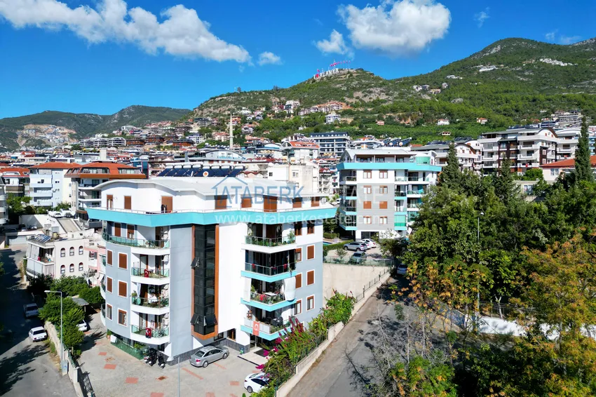 Jednopoziomowy apartament 3+1 z meblami w centrum Alanyi, Hasbahce — nieruchomość na pozwolenie na pobyt i obywatelstwo  6 