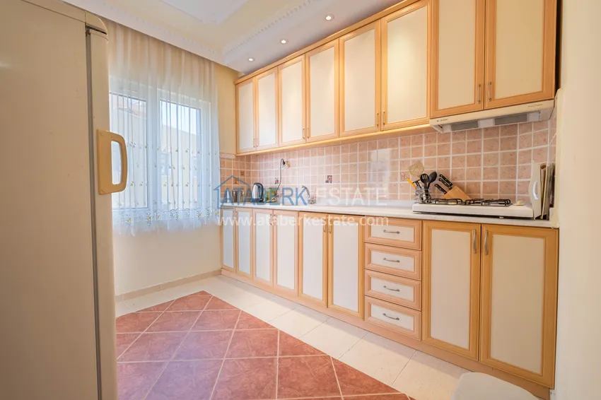 Kupuj  Apartament 2+1 w Tosmur z oddzielną kuchnią 200 m od morza — nieruchomość na zezwolenie na pobyt w Alanyi 6 