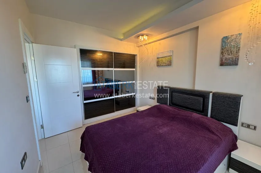 Kupuj  Apartament 1+1 76 m2 z panoramicznym widokiem na morze i fortecę Alanyi — od właściciela 7 