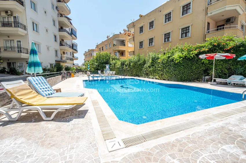 Apartament 2+1 w Tosmur z oddzielną kuchnią 200 m od morza — nieruchomość na zezwolenie na pobyt w Alanyi 7 