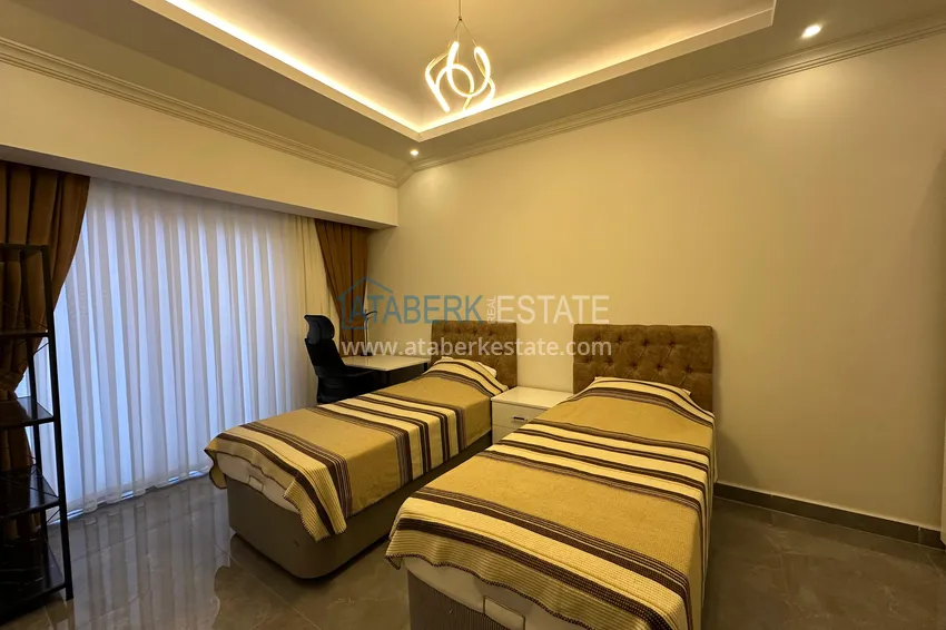 Kupuj  Dwupoziomowy penthouse 2+1 z meblami w Alanyi, dzielnica Oba  7 