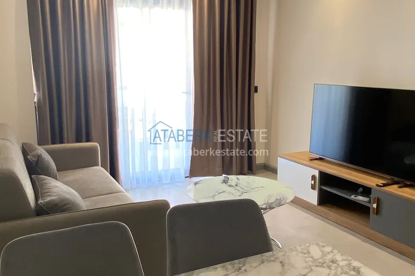 Kupuj  Penthouse 1+1 do wynajęcia krótkoterminowego w centrum Alanyi - umeblowany, 250 m do plaży Keykubat nr 43 7 