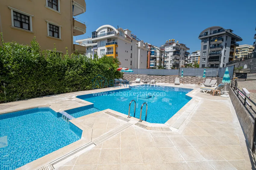 Apartament 2+1 w Tosmur z oddzielną kuchnią 200 m od morza — nieruchomość na zezwolenie na pobyt w Alanyi 8 