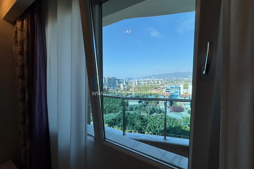 Kupuj  Apartament 1+1 76 m2 z panoramicznym widokiem na morze i fortecę Alanyi — od właściciela 9 