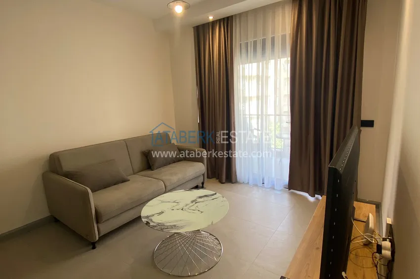 Kupuj  Penthouse 1+1 do wynajęcia krótkoterminowego w centrum Alanyi - umeblowany, 250 m do plaży Keykubat nr 43 9 