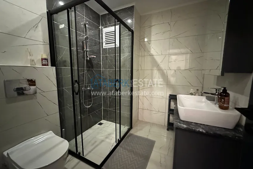 Kupuj  Dwupoziomowy penthouse 2+1 z meblami w Alanyi, dzielnica Oba  9 