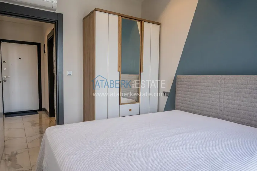 Kupuj  Jednopokojowy apartament z nowymi meblami w centrum Mahmutlar, Sobotnia Dzielnica Targowa 13 