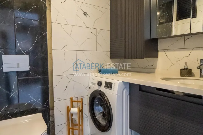 Kupuj  Jednopokojowy apartament z nowymi meblami w centrum Mahmutlar, Sobotnia Dzielnica Targowa 14 