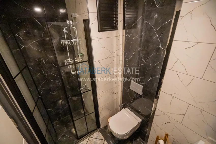 Kupuj  Jednopokojowy apartament z nowymi meblami w centrum Mahmutlar, Sobotnia Dzielnica Targowa 16 