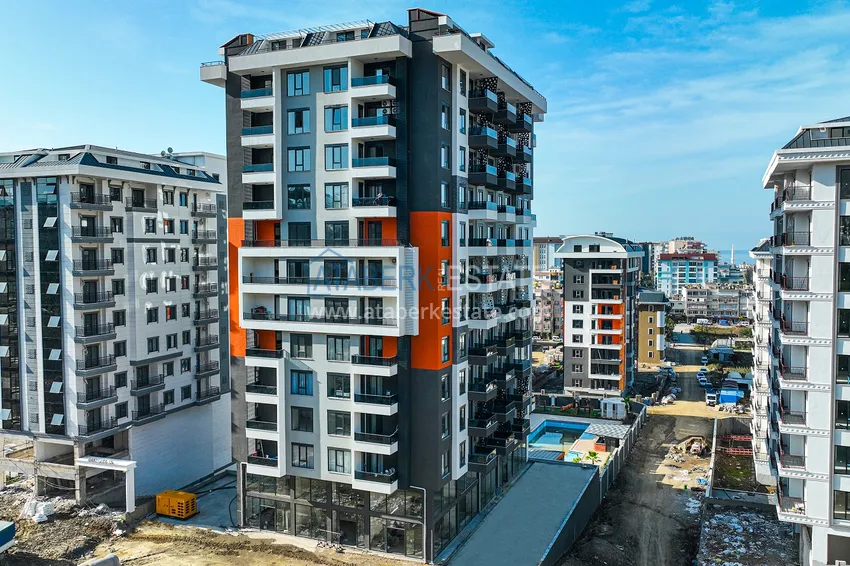Nowy projekt wielomieszkaniowego kompleksu mieszkalnego w Mahmutlar 3 